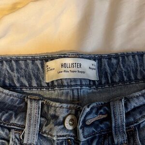 Hollister Women's Blue Boyfriend Jeans